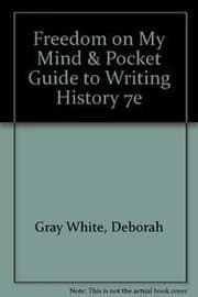 Tapa de Freedom on My Mind & Pocket Guide to Writing History 7e