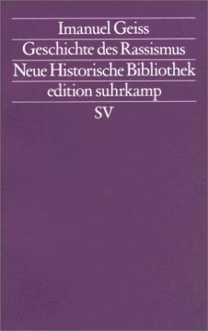 Tapa de Geschichte des Rassismus