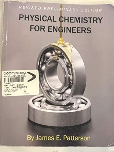 Tapa de Physical Chemistry for Engineers