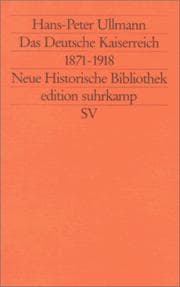Tapa de Das Deutsche Kaiserreich 1871-1918