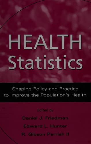Tapa de Health statistics