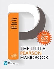Tapa de The Little Pearson Handbook, Third Canadian Edition ,