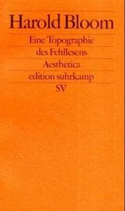 Tapa de Eine Topographie des Fehllesens