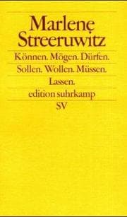 Tapa de Können, mögen, dürfen, sollen, wollen, müssen, lassen