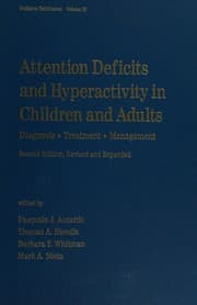 Tapa de Attention deficits and hyperactivity in children and adults
