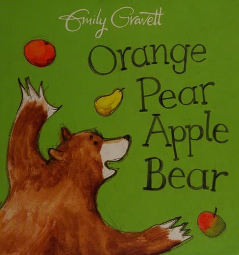Tapa de Orange pear apple bear