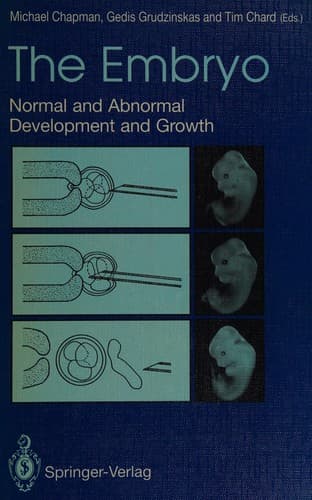 Tapa de The Embryo