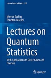 Tapa de Lectures on Quantum Statistics