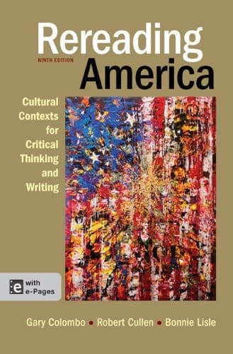 Tapa de Rereading America
