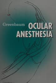 Tapa de Ocular anesthesia