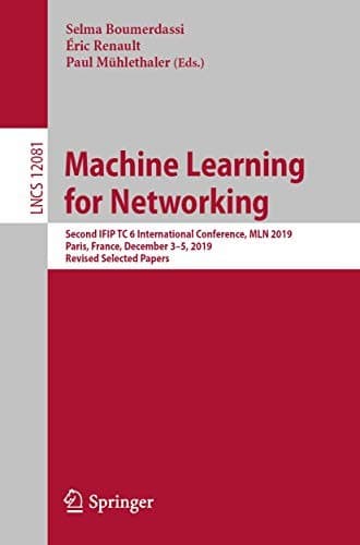 Tapa de Machine Learning for Networking