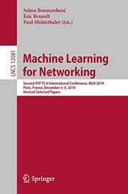 Tapa de Machine Learning for Networking