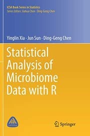 Tapa de Statistical Analysis of Microbiome Data with R