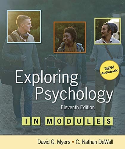 Tapa de Exploring Psychology in Modules