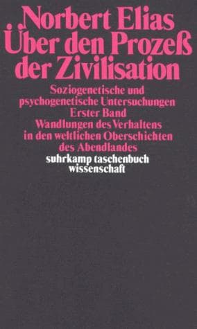 Tapa de Über den Prozeß der Zivilisation 1
