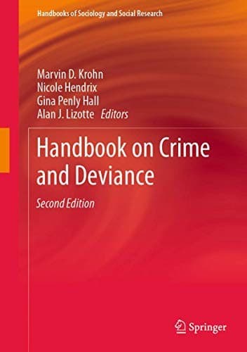 Tapa de Handbook on Crime and Deviance