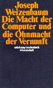 Tapa de Die Macht der Computer und die Ohnmacht der Vernunft