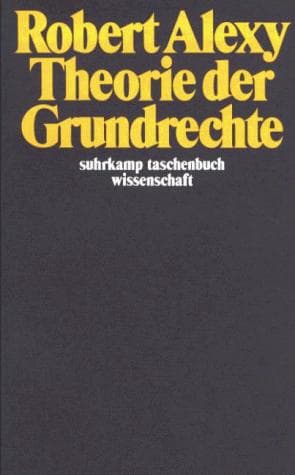 Tapa de Theorie der Grundrechte