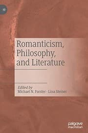 Tapa de Romanticism, Philosophy, and Literature