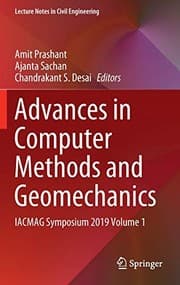 Tapa de Advances in Computer Methods and Geomechanics
