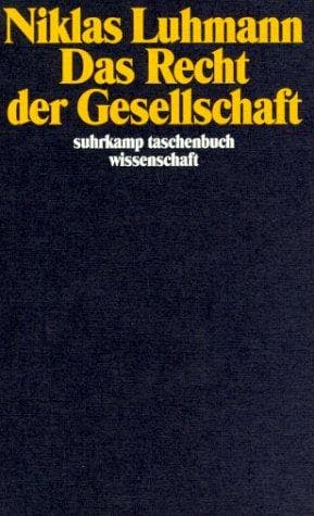 Tapa de Das Recht der Gesellschaft