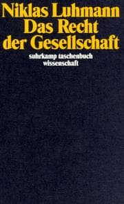 Tapa de Das Recht der Gesellschaft