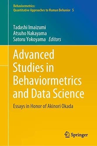 Tapa de Advanced Studies in Behaviormetrics and Data Science