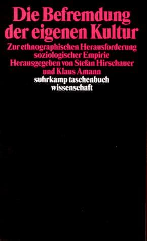 Tapa de Die Befremdung der eigenen Kultur
