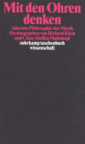 Tapa de Mit den Ohren denken