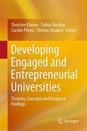 Tapa de Developing Engaged and Entrepreneurial Universities