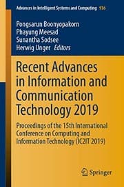 Tapa de Recent Advances in Information and Communication Technology 2019
