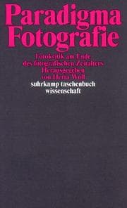 Tapa de Paradigma Fotografie. Fotokritik am Ende des fotografischen Zeitalters, 1