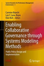 Tapa de Enabling Collaborative Governance through Systems Modeling Methods