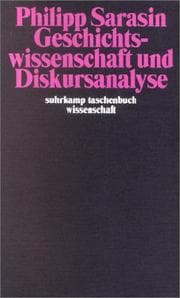 Tapa de Geschichtswissenschaft und Diskursanalyse