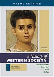 Tapa de A History of Western Society, Value Edition, Volume 1