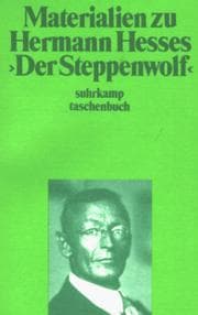 Tapa de Suhrkamp Taschenbücher, Nr.53, Materialien zu Hermann Hesses 'Der Steppenwolf'