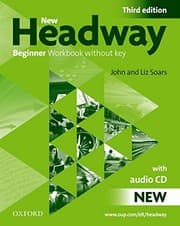 Tapa de New Headway 3rd edition Beginner. Workbook without Key Pack