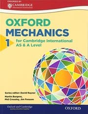 Tapa de Mathematics for Cambridge International AS & A Level Oxford Mechanics 1 for Cambridge International AS & A Level