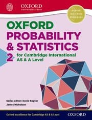 Tapa de Mathematics for Cambridge International AS & A Level Oxford Probability & Statistics 2 for Cambridge International AS & A Level