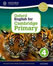 Tapa de Oxford English for Cambridge Primary Student Book 4