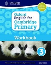 Tapa de Oxford English for Cambridge Primary Workbook 3