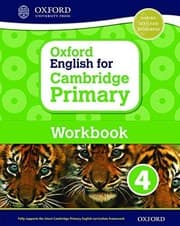 Tapa de Oxford English for Cambridge Primary Workbook 4