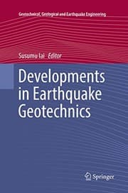 Tapa de Developments in Earthquake Geotechnics