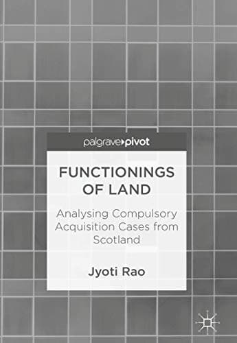 Tapa de Functionings of Land