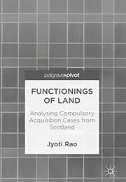 Tapa de Functionings of Land