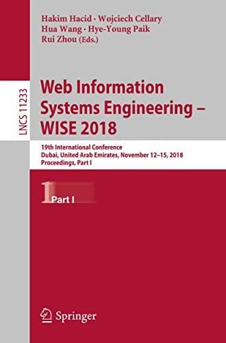 Tapa de Web Information Systems Engineering – WISE 2018