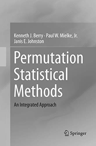 Tapa de Permutation Statistical Methods