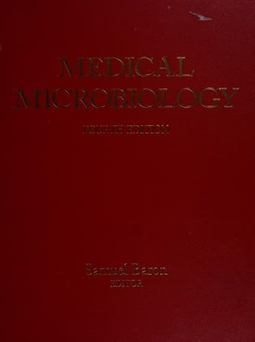 Tapa de Medical microbiology