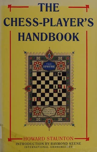 Tapa de The chess-player's handbook