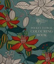 Tapa de Rhs pocket floral colouring book